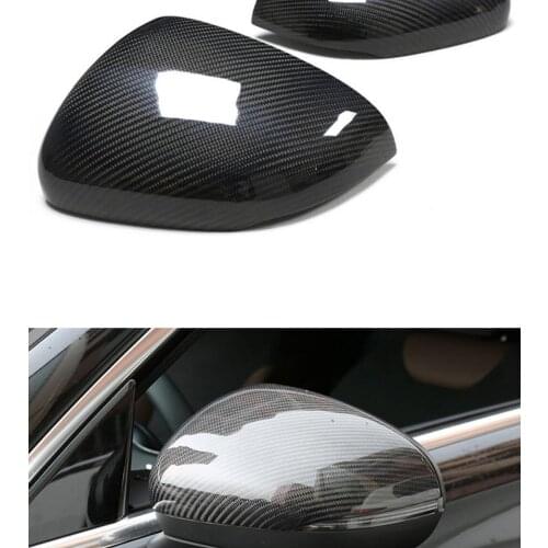 Replacement Style Mirror Cap For Mercedes A class W177 Carbon Fiber Rear View Mirror Cover 2018 2019