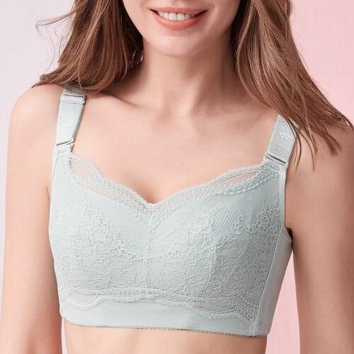 Womens No Wire Full Coverage Soft Cups Minimizer Bra 34 36 38 40 42 B C D E F