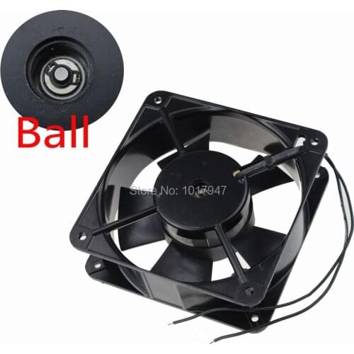 10Pcs lot 2Wire 220V 240V 180mm 180mmx60mm Ball Industrial Exhaust AC Cooling Fan