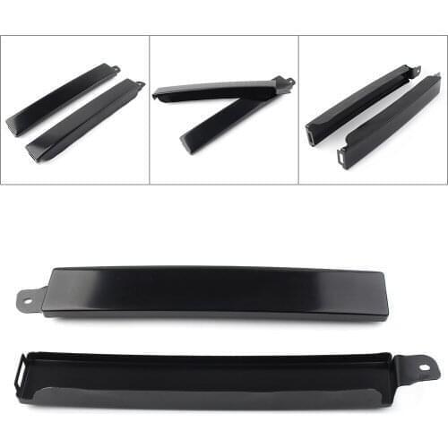 2Pcs Car Front Bupmer Headlight Filler Trim Panels For 1996-2002 4Runner Grille Lower Panel Cover Black LH & RH