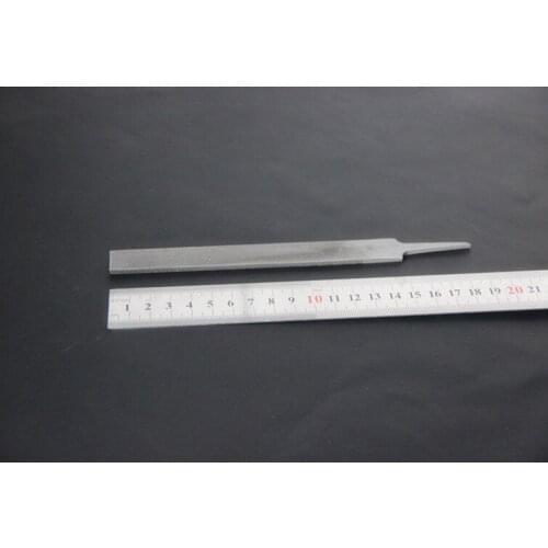 2 PCS steel blokes small steel rub flat steel file + half round steel file The piano maintenance tools JXL