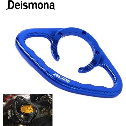 For Kawasaki ZZR1100 ZZR 1100 1990-1992 Motorcycle CNC Passenger Handgrips Hand Grip Tank Grab Bar Handles Armrest