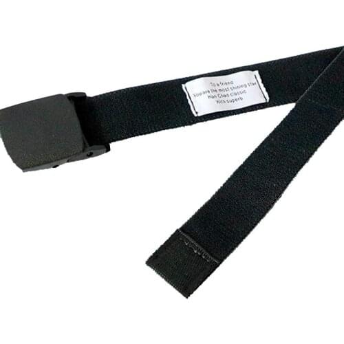 Elastic Stripe Stretch Unisex Belts Patchwork Color Canvas Smooth Buckle Men Belt Plastic Buckle Women Belts Casual Nylon Belt