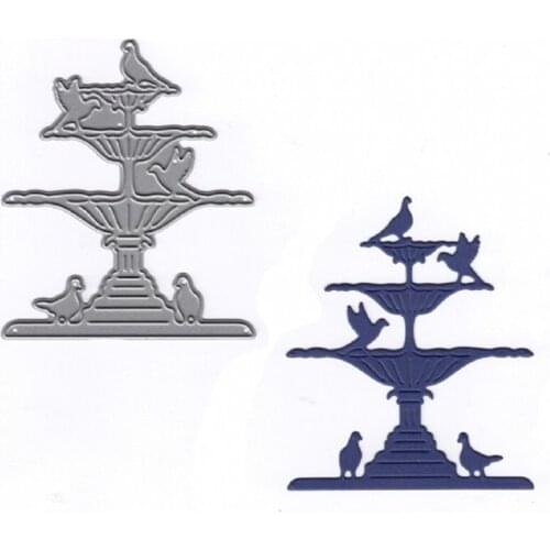 Pigeons Resting Column Metal Cutting Dies Stencil for DIY Scrapbooking Photo Paper Cards Making Decorative Crafts New 2018 Die