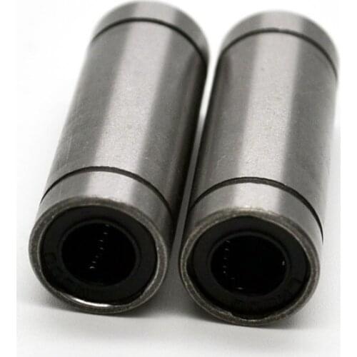 Aokin 4pcs/lot LM16LUU LM8LUU LM10LUU LM12LUU long type 16mm linear ball bearing CNC parts for 3D printer