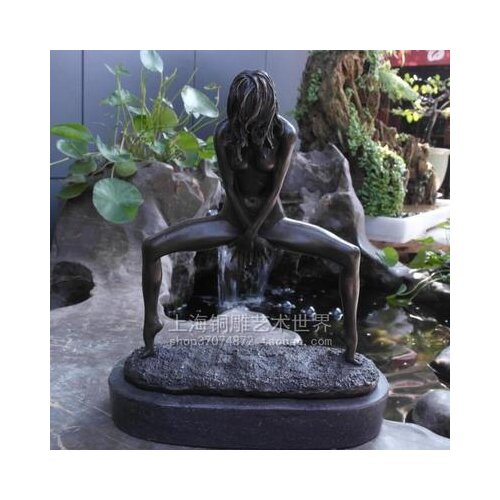 Copper sculpture handicraft Beauty Artists Residence Decoration Gifts for Hotel Club Wholesale price Factory