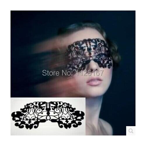 Min order 5$) hot sale fashion paper cutting eye stickers eyeliner rayal luxury high quality false eyelashes Face lase