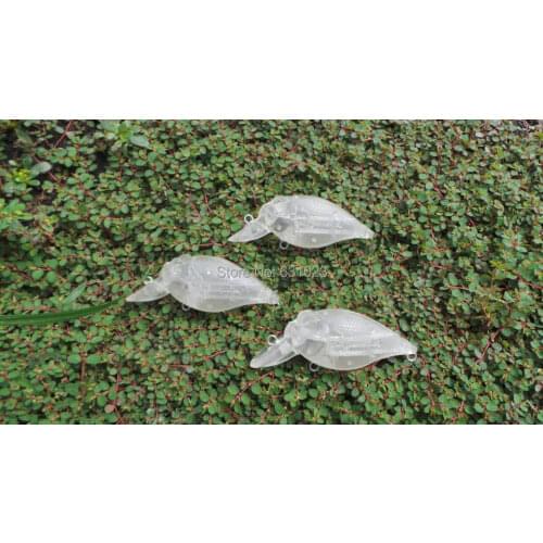 MR OCTOPUS 9pcs Unpainted Clear Plastic Fishing Lure Bodies.69#------7.5cm .13.5g