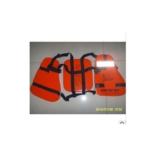 Three piece adult nbr foam life vest ccs marine special clothing