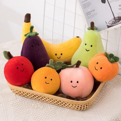 RAINBOW TOYPANDA Plush Fruits And Vegetables
