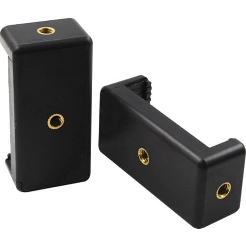 Universal Mobile Phone Clip Clamp Stand Holder Portable Tripod Mount Adapter FKU66