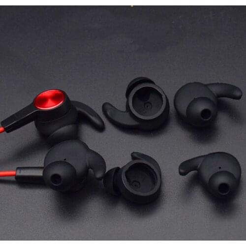 3 Pairs Earbuds Cover In-Ear Tips Soft Silicone Skin Earpiece Ear Hook Buds Replacement for huawei Honor AM61 Sports Bluetooth