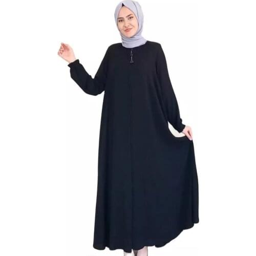 S534Abaya Dubai Turkish Muslim woman Abayas Turkish Hijab Caftan dress Kaftan Vestido Arabe Muje
