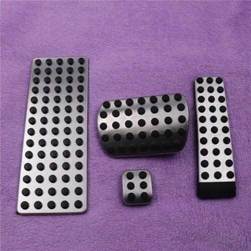 DEE Car Accessories Gas Fuel Brake Foot Pedals For Mercedes Benz S-Class G-Class SLK-Class SL-Class G500 pad Stickers Styling