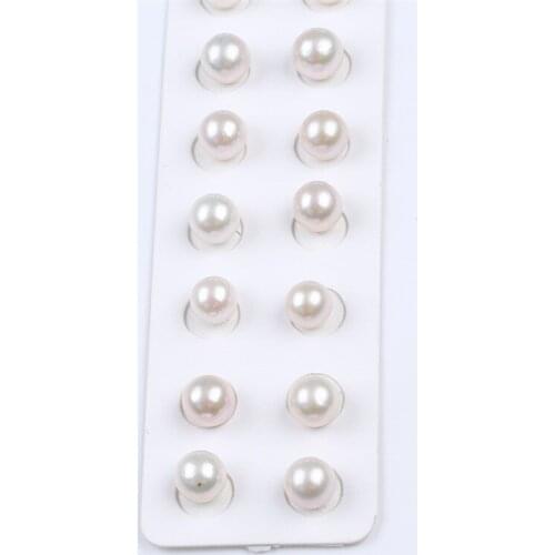 10-11mm natural white color freshwater round shape loose pearl beads