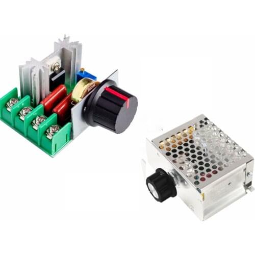 2000W 4000W SCR Voltage Regulators Dimmer,AC 220V Motor Speed Controller Governor Thermostat,Electronic Adjust Stabilizer Module