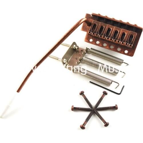 Niko Bronze Electric Guitar Bridge Tremolo Bridge System For Fender Strat Style Electric Guitar Free Shipping