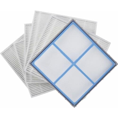 Vacuum Cleaner Dust Box Primary Hepa Filter for Ilife V8s v80 V8c/V85/V8e/V8 Plus Robot Vacuum Cleaner Parts Dustbin Filters