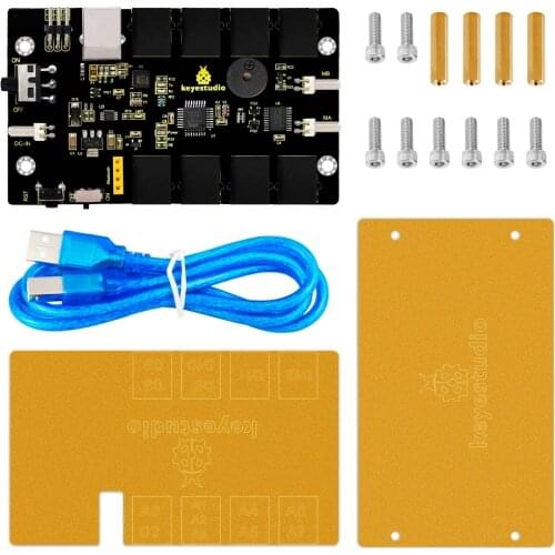 Keyestudio KEYBOT Coding Robot Control Board Kit for Arduino Robot Car