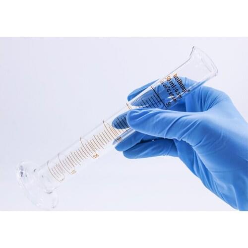 Lab Glassware Boro3.3 50ml Glass Measuring Cylinder With Graduation
