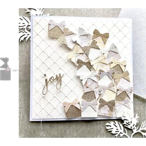New Bow gift box metal Cutting Dies Stencils DIY Scrapbooking Paper/photo Cards Embossing Dies