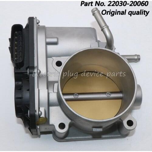 OE# 22030-20060 Throttle Body Valve for Toyota Camry Highlander Solara Lexus ES300 ES330 RX330 RX350 RX400h 3.3L 22030-0A020