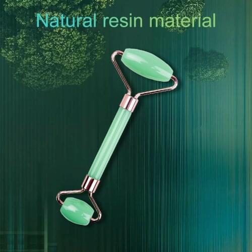 Portable Face Massage Roller Natural Resin Guasha Stick Facial Slimming Board Body Relax Gua Sha Massager Face Lifting Up Tool