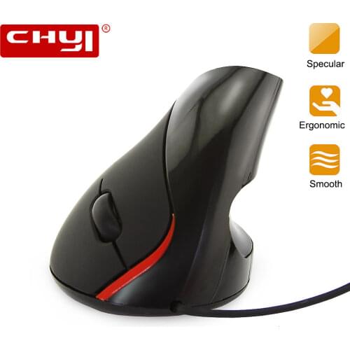 Vertical Ergonomic Gaming Mouse Right Hand Wrsit Healthy Mouse 1600DPI USB Optical Mause 6 Buttons Wired Office Mice For Laptop