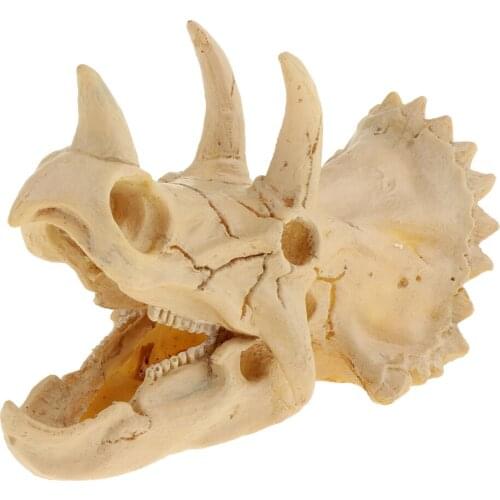 Various Reptile Vivarium Resin Skulls Lizard Turtle Hide Cave Aquarium DIY Ornament