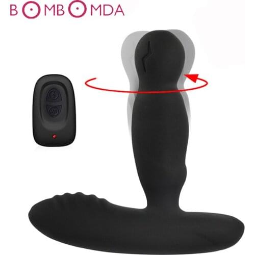 Adult Sex Toys for Men Anal Plug Vibrator Heating Prostate Massager Butt Anal Vibrating Wireless Remote Control Male Masturbator