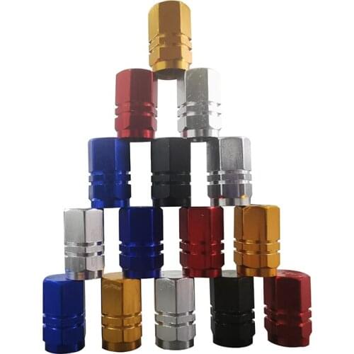 Car Tire Valve Stem caps Bolt-in Aluminum Theftproof valve caps Car Wheel Tires Valves Tyre Stem Air Caps