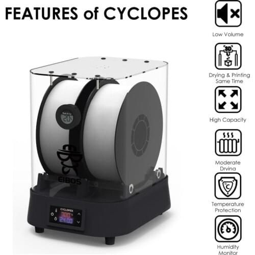 Extra Large Dry Box Filament Dryer Compatible Dry Before Printing Plastic Storage Adjustable Temperature FilaDryer Filament New