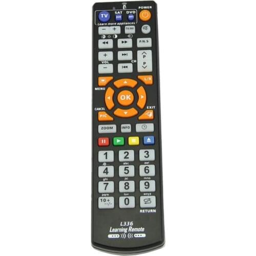Universal Smart L336 IR Remote Control With Learning Function for TV CBL DVD SAT STB DVB HIFI TV BOX VCR STR-T Infrared Devices