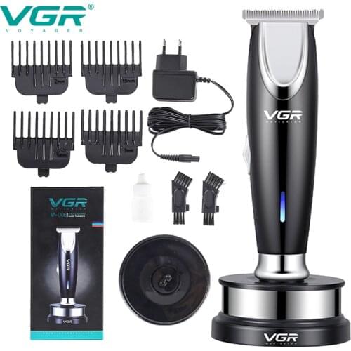 VGR V-006 Professional Waterproof Barber Hair Clipper Trimmer Electric Low Noise Clipper Cutting Machine Beard Trimmer Shaver