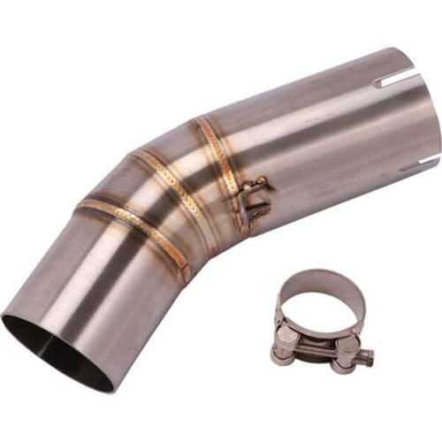 For Ducati 959 Panigale Motorcycle Exhaust Pipe Stainless Steel/Titanium Alloy Mid Connetting Pipe Slip On Right Side Exhausts