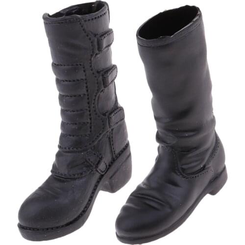 1/6 Womans Fashion Combat Boots Accessories for 12'' BJD Girl Action Figure