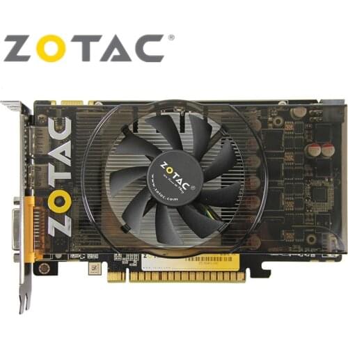 100% ZOTAC Graphics Cards GeForce GTX550Ti-1GD5 GDDR5 192Bit Video Card for nVIDIA GTX 500 Map GTX 550 Ti 1GD5 Dvi VGA Used RTX