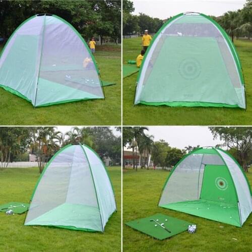 2*1.4m Golf Training Net Golf Practice Nets Indoor Outdoor Garden Training Portable Golf Practice Tent Golf Training Equipment