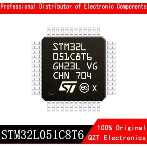 5pcs/lot new original STM32L051C8T6 STM32L051 LQFP-48 microcontroller MCU In Stock