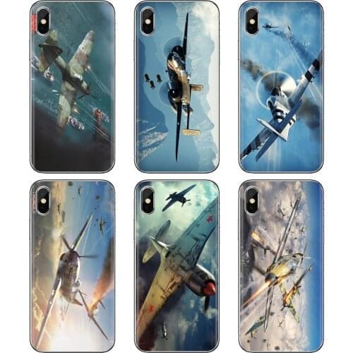 Cover game-Unique-C-War-Thunder-planes For Xiaomi poco X3 nfc F2 Pro M3 Mi 5X 6X Max Mix 1 2 2S 3 Mi5 Mi6 Mi3 Mi4