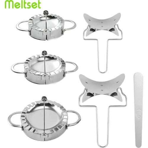 Easy DIY Dumpling Mould Dumpling Wrapper Cutter Jiaozi Ravioli Gyoza Mold Kitchen Dumpling Maker Device Cooking Pastry Tool