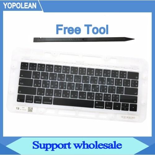 New Thai Keyboard Key Cap Keycaps For Macbook Pro 13" 15" A1989 A1990 Mid 2018