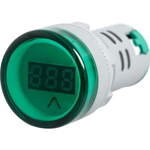 New 22 MM AC 60V-450V Digital Display Voltmeter Lights Combo Indicator