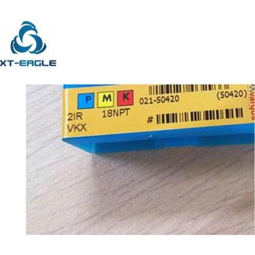 Thread insert 2IR18NPT VKX，Free shipping! 100% Original brand CNC blade