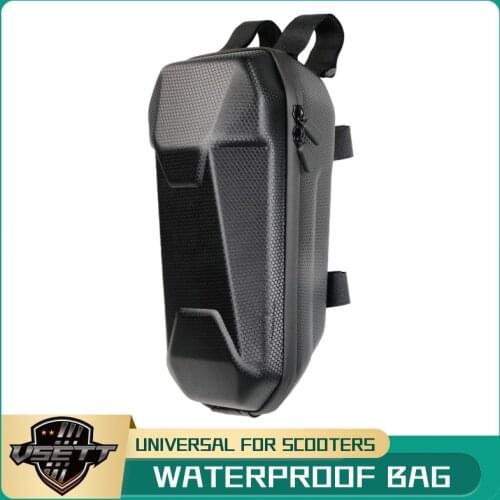 Universal Waterproof Handle Bar Bag for Electric Scooter Bicycle ZERO VSETT Dualtron Series Eva Headbag MACURY Hanging-Bag