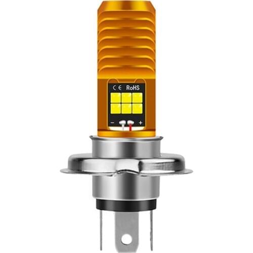 1PC P15D H4 H6M BA20D LED motorcycle headlight bulb P15D 3030 LED Motorcycle Scooter Light Lamp Moto Accessories 6000K BA20D LED