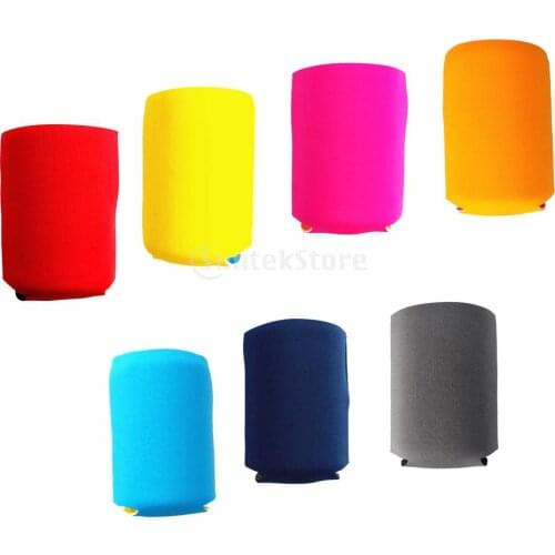 3mm Neoprene Collapsible 330ml / 12 oz Beer Can Tin Cooler Drink Soda Beverage Bottle Holder Sleeve Wrap Insulator Bag Cover