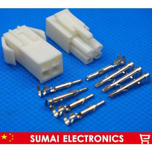 30 sets 4Pin Way EL-4P Series Multipole Connectors,Electrical Connector Kits Male Female jack plug for Car