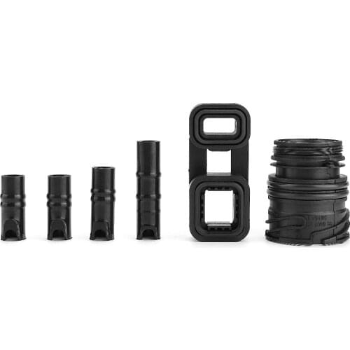 6pcs Battery Valve Body Case Sleeve Connector Rubber Block Oil Tube Plug Kit ZF6HP19 ZF6HP21 Sleeve Connector Seal Kit