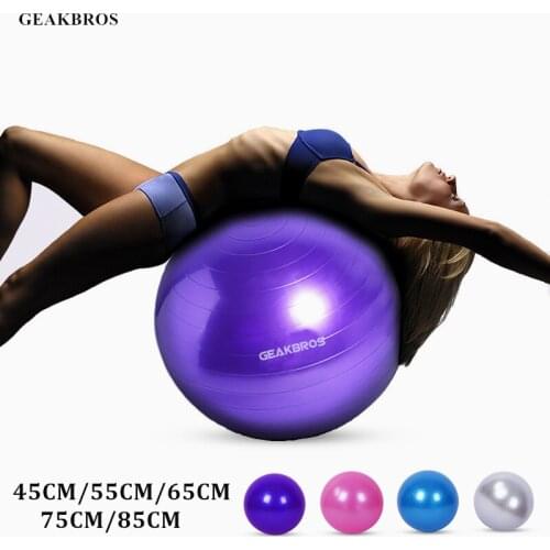 Yoga Balance Ball Fitness Ball Thickened Explosion-proof Gymnastic Pregnant Exercise Pilates Muscles Training Yoga Ball Fitball